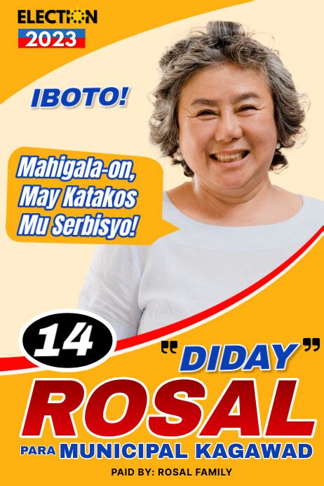 brgy kagawad poster